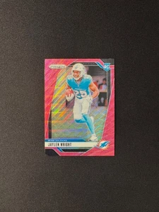 2024 Panini Prizm - Rookies Jaylen Wright #348 Pink Wave Prizm (RC) - Bild 1 von 2