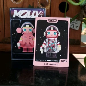PopMart Mega Space Molly 100% Series 3 Graffiti Opened Box - Picture 1 of 1