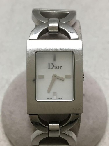 Orologio Christian Dior Donna Quarzo Analogico Acciaio Inox Argento D78 109