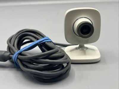 Microsoft Xbox 360 Live Vision Cam Webcam USB Camera White X806235007 - Image 1 of 3