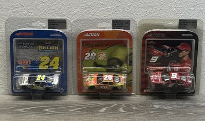 Lot Of 3 NASCAR ACTION Collectibles-Kahne #9, Gordon #24, Stewart #20 From 2004 - Image 1 of 4
