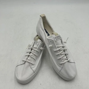 Keds Schuhe Damen weiß WF66041 Canvas Schnürschuhe niedrig weiche Sohle Turnschuhe Größe 6 - Bild 1 von 8