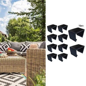 Verhindern Sie Sofabewegung mit 10 Stück hitzebeständigen Möbelclips - Picture 1 of 12