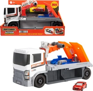 Toy Car & Playset, Action Drivers Tow & Repair Truck with 1:64 Scale Toy Audi... - Picture 1 of 6