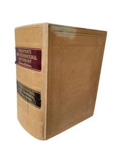 Webster's New International Dictionary 2nd Edition 1934 Unabridged Misprint Rare - Picture 1 of 14