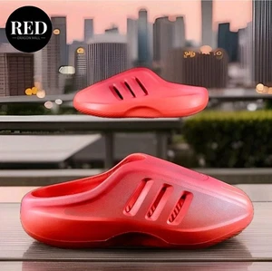 Adidas Originales adiFOM IIInfinity Mule Rojo Escarlata Toboganes JI4552 - Para hombres Talla 12 - Imagen 1 de 15