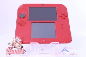 Nintendo 2DS Red [Rank:A] W/USB Cable - Picture 1 of 14