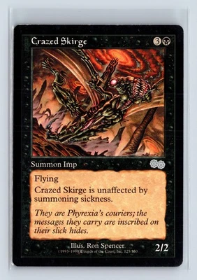 (2x) CRAZED SKIRGE – MTG Magic the Gathering Card – Urza's Saga – Uncommon - Image 1 of 4