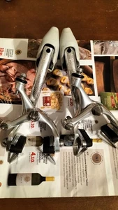 Levers Brakes Calipers Leve Freno Pinze Freno Campagnolo Athena 7v Vintage  - Imagen 1 de 10