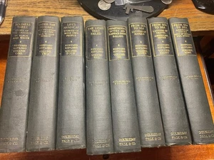 Antikes 8 Bände Set Rudyard Kipling 1924 Doubleday, Seite und Co. Missing Vol. 3 - Bild 1 von 11