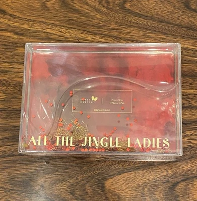 5x7 Glitter Liquid Photo Frame for Christmas, Clear Acrylic Floating Sparkle... - Image 1 of 4