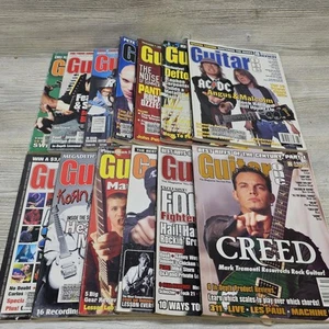 Guitar One Magazine Lot 13 Issues 1999-2000 Rock Roll Alternative Hair Band - Picture 1 of 9