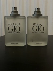 Authentic Armani Acqua Di Gio Pour Homme EDT 100ml x2 (2019,2020 Batches) - Picture 1 of 7