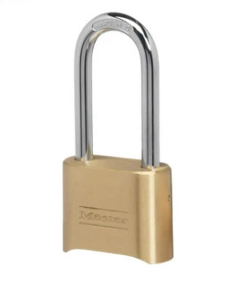 Master Lock 2In Combination Wide Resettable Brass Padlock With 2-1/4In Shackle - Image 1 of 4