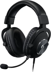 Logitech G PRO X Black Over the Ear Gaming Headset - Picture 1 of 9