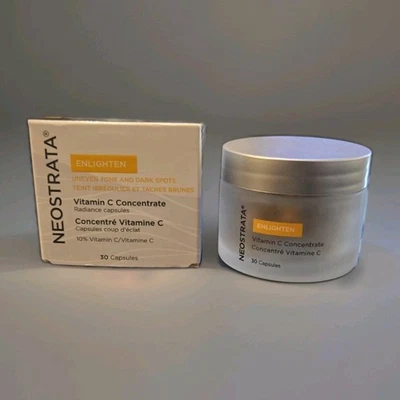NIB NEOSTRATA Enlighten Vitamin C Concentrate Radiance Capsules - 30 Capsules - Image 1 of 2