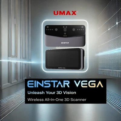 Einstar VEGA V 1.2 Handheld Wireless 3D Scanner 6.4 inch 2K AMOLED Titanium Gray - Image 1 of 4