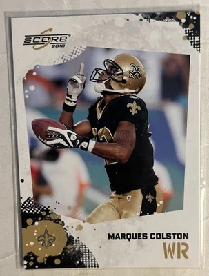 2010 Score #183 Marques Colston New Orleans Saints Football Card - Image 1 of 2