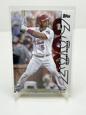 2022 Topps UK Edition Albert Pujols #CY-19 BASEBALL St. Louis Cardinals - Image 1 of 2