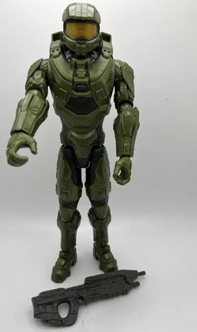 Halo Spartan Master Chief Action Figure 2015 Mcfarlane Toys Microsoft 11" Cover