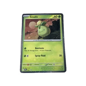 Pokémon TCG Smoliv Svp Black Star Promos SVP023 Holo Promo Cosmos Holo Raro... - Foto 1 di 2
