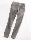 New Anthropologie Pilcro Gray Stretch Pants Jeans Skinny Crop sz 26 27 28