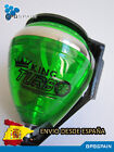 Peonza Turbo King Trompo  Estrellas Punta Giratoria Color Verde Trasparente