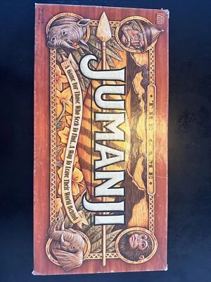 Milton Bradley Original JUMANJI Board Game 1995 Vintage Missing  1 Piece - Image 1 of 4