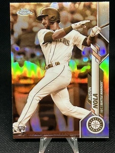 2020 Topps Chrome Sepia Refractor #11 Austin Nola San Diego Padres RC 19 - Bild 1 von 10