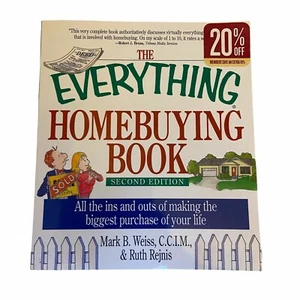 #4170 Everything Homebuying Book paperback FOR FIRST TIME BYUERS - Imagen 1 de 6