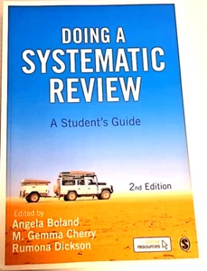 Doing a Systematic Review A Student's Guide (2nd) Paper ~Boland, Cherry, Dickson - Picture 1 of 5