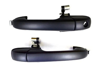 fits Honda Pilot Outer Exterior Outside Door Handle Black Front Left Right Pair Foto 1 de 3