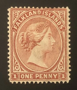 Tangstamps: Falkland Islands Sc #5 Mint H CV $130 - Picture 1 of 2
