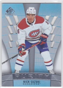 21/22 SP GAME USED..NICK SUZUKI..PURITY..CARD # P-23..CANADIENS..COMBINED SHIP - Bild 1 von 1