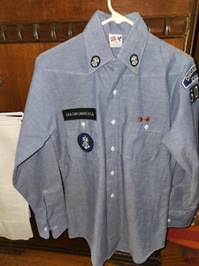 Vintage BSA Sea Explorer Uniform blau nur Chicago Area Council 5068 - Bild 1 von 12