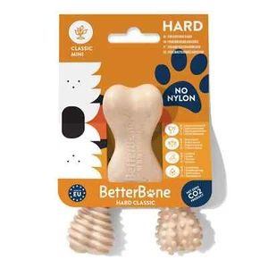 BetterBone Osso da masticare per cani MINI HARD CLASSIC giocattolo da masticare ossa da masticare come corna - Foto 1 di 8