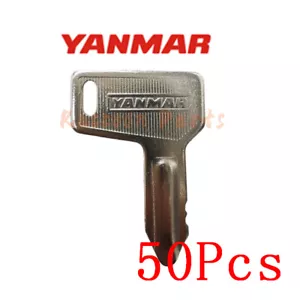 50pcs Fits 301 Yanmar Takeuchi Grader Dozer excavator Key - Picture 1 of 2