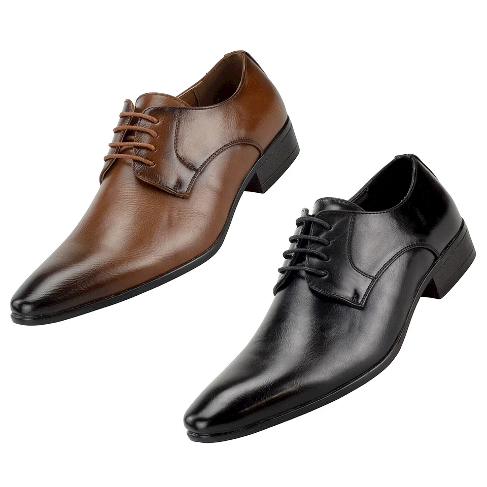 MARKENLOS Herren Business-Schuhe Halbschuhe Derby Anzug Abendschuhe Elegant Schnürer
