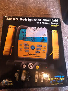 Fieldpiece 4-Port SMAN® Refrigerant Manifold SM480V US Spec