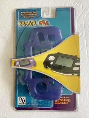 New Nintendo Gameboy Advance Bumper Rubber Protective Case Ultraviolet - Image 1 of 2