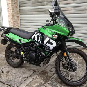 KLR650 KAWASAKI GRAPHIC KIT DECALS STICKER FULL GREEN ADVENTURE 2008 - 2018 - Picture 1 of 5