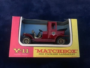 Matchbox 1912 Packard Landaulet Y-11 Models Of Yesteryear Die-Cast Car In Origin - Picture 1 of 10