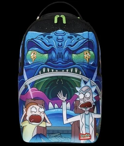 MOCHILA SPRAYGROUND RICK AND MORTY GALACTIC GETAWAY - Edición Limitada - Imagen 1 de 11