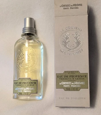 Le Couvent Des Minimes Verbena & Lemon 1.7 OZ Eau de Toilette Alta Provenza NUEVO Foto 1 de 4