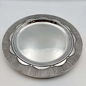 The Wilton Co. Große Zinn Armetale Platte Teller PA 12" Design - Bild 1 von 13