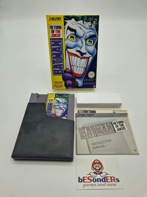 Batman Return Of The Joker - Nintendo NES - PAL B - OVP - Anleitung - Bild 1 von 4