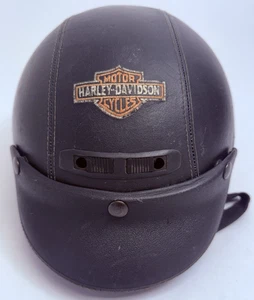 Vintage Harley Davidson Leather Motorcycle Helmet Bad Boy 1994 Size Large - Picture 1 of 13