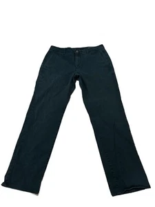 Bonobos Chino Pants Mens 32/30 Green Flat Front Slim Taper Cotton Stretch Casual - Picture 1 of 7