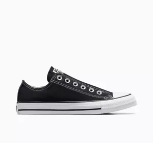 Converse Chuck Taylor All Star Low Black Slip On Women's 6 164300F - Picture 1 of 7