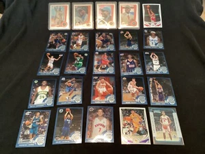 TOPPS CHROME RC (25) CARD LOT ROOKIES NBA BASKETBALL SEE PHOTOS - Picture 1 of 17